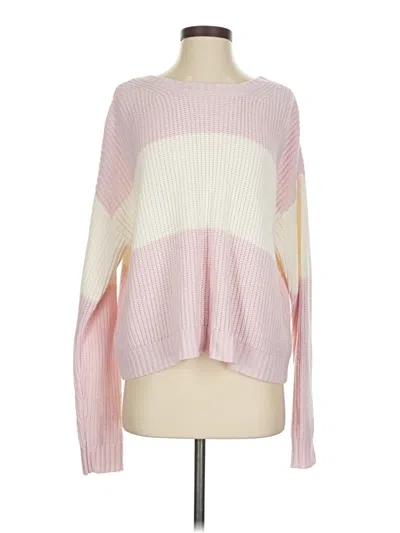 Pre-owned Sanctuary Pullover Sweater In Pink