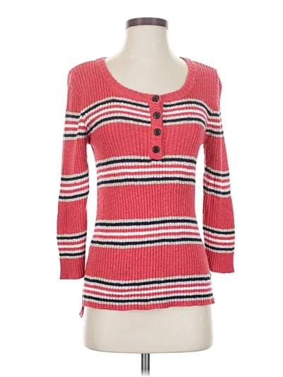 Pre-owned Sanctuary Pullover Sweater In Red