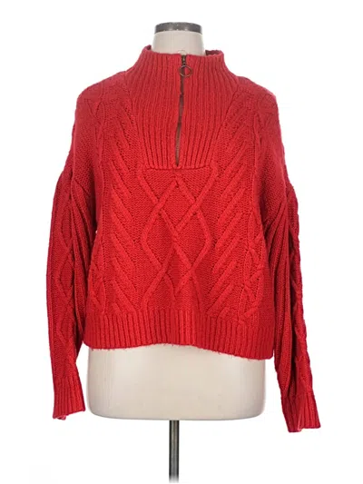 Pre-owned Sanctuary Pullover Sweater In Red