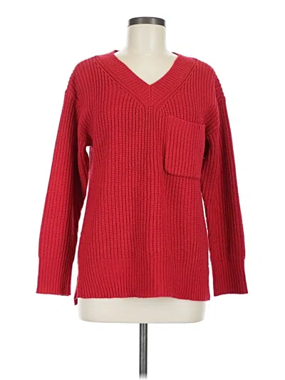 Pre-owned Sanctuary Pullover Sweater In Red