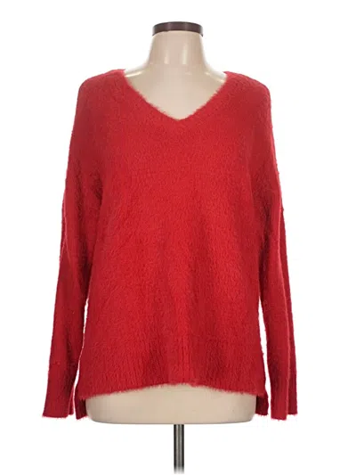Pre-owned Sanctuary Pullover Sweater In Red
