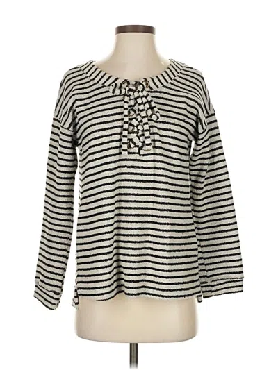 Pre-owned Sanctuary Pullover Sweater In Silver