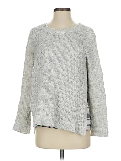 Pre-owned Sanctuary Pullover Sweater In Silver