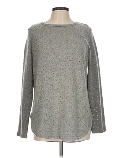 Pre-owned Sanctuary Pullover Sweater In Silver