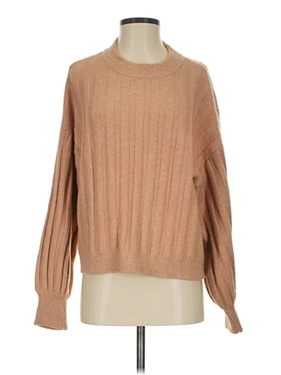 Pre-owned Sanctuary Pullover Sweater In Tan