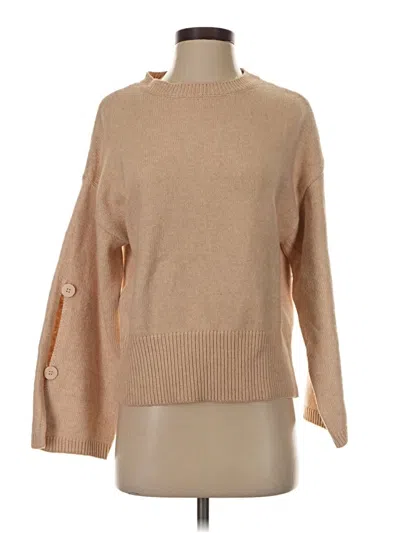 Pre-owned Sanctuary Pullover Sweater In Tan