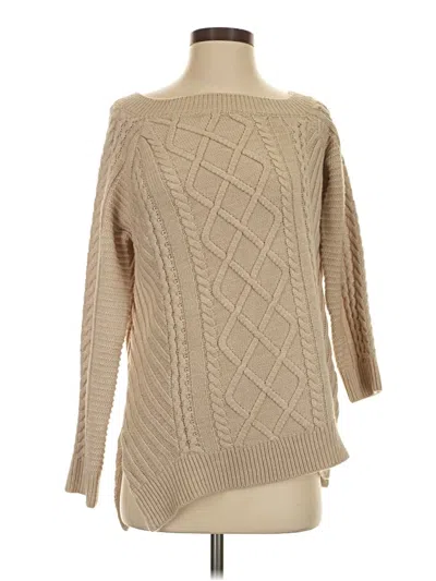 Pre-owned Sanctuary Pullover Sweater In Tan