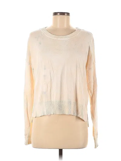 Pre-owned Sanctuary Pullover Sweater In White