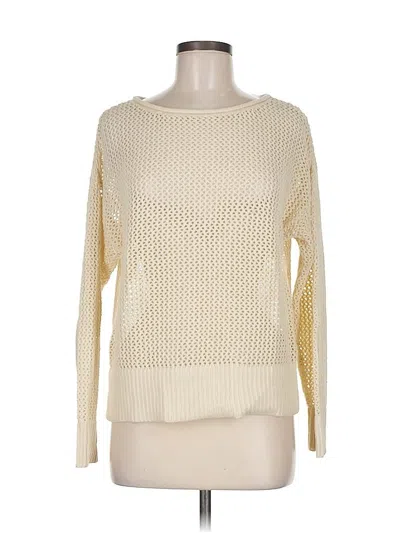 Pre-owned Sanctuary Pullover Sweater In White