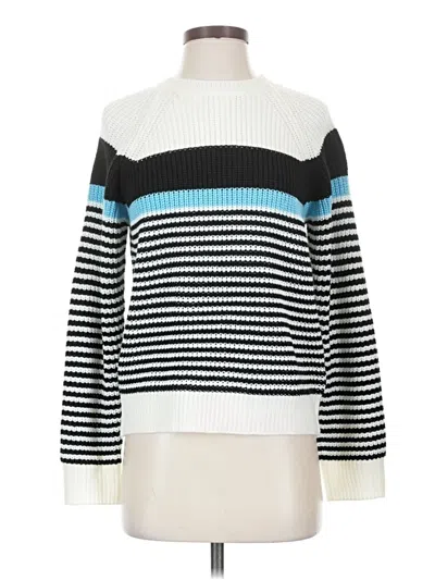 Pre-owned Sanctuary Pullover Sweater In White