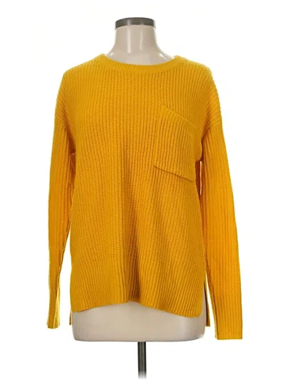 Pre-owned Sanctuary Pullover Sweater In Yellow