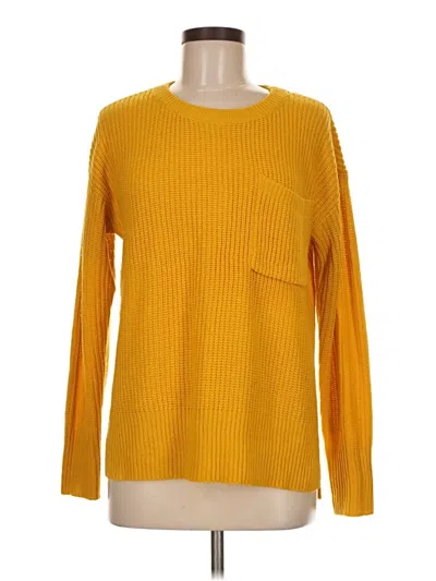 Pre-owned Sanctuary Pullover Sweater In Yellow