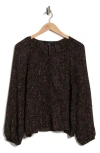 Sanctuary Raglan Sleeve Top In Brown