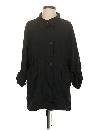 Pre-owned Sanctuary Raincoat In Black