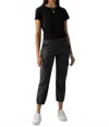 Sanctuary Rebel Standard Rise Pants In Obsidian In Black