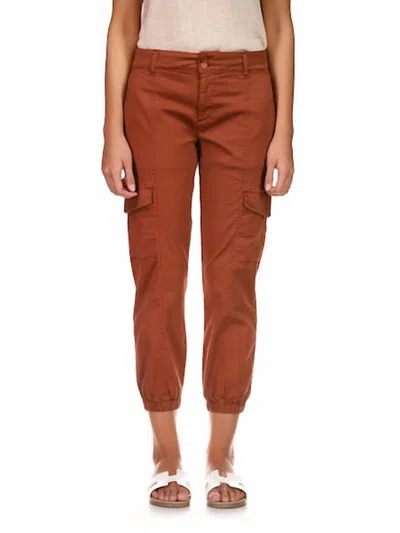 Sanctuary Rebel Cargo Trousers In Cool Clay In Brown