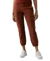 Sanctuary Polished Cargo Pants In Raw Hide In Rich Clay