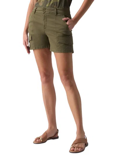 Sanctuary Rebel Short In Hiker Green In Multi
