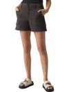 Sanctuary Rebel Shorts In Obsidian In Black