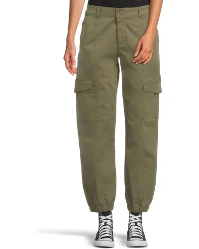 Sanctuary Rebel Standard Rise Pants In Hiker Green