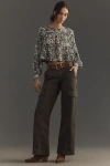 Sanctuary Rebel Straight-leg Pants In Green