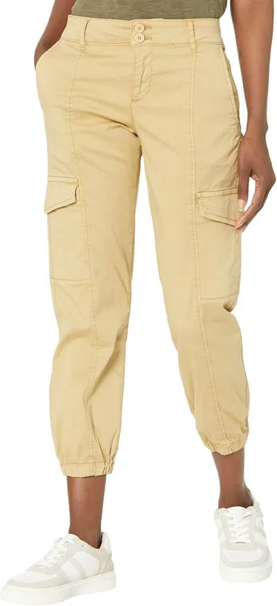 Sanctuary Rebel Straight Leg Pants In True Khaki In Multi