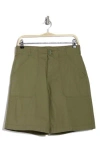 Sanctuary Refined Bermuda Shorts In Field Green