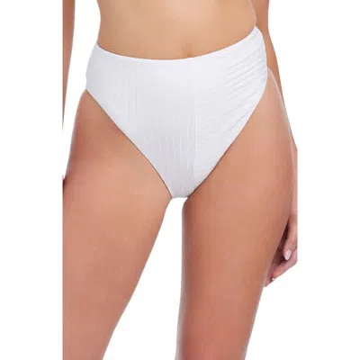 Sanctuary Refresh Rib High Waist Bikini Bottoms
