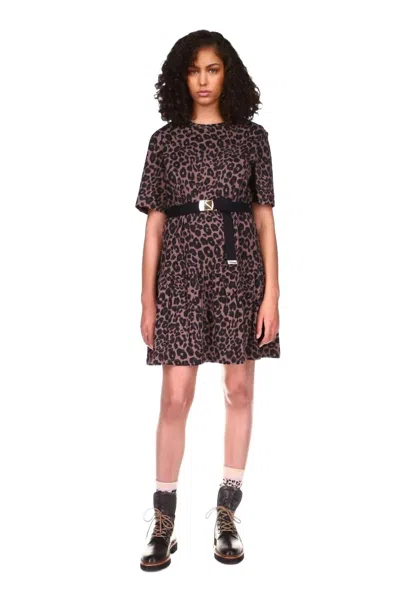 Sanctuary Refresh T-shirt Dress In Classy Mink In Brown