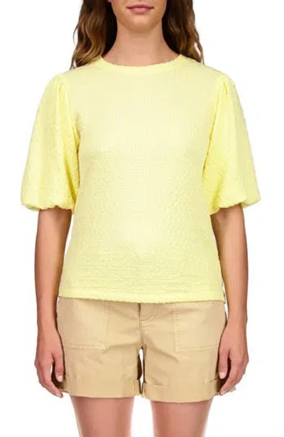 Sanctuary Regal Days Puff Sleeve Top In Lima Bean