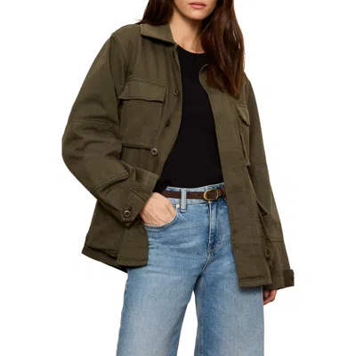 Sanctuary Reissue Cotton Field Jacket In Green