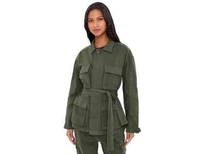 Sanctuary Reissue Field Jacket Women's Jacket Kalamata: Xs (us 2), Cotton In Green