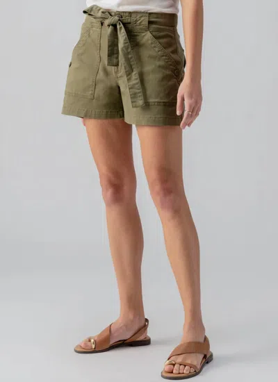 Sanctuary Reissue Sash Short In Burnt Olive In Multi