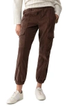 Sanctuary Relaxed Rebel Cargo Joggers In Brown Sugar
