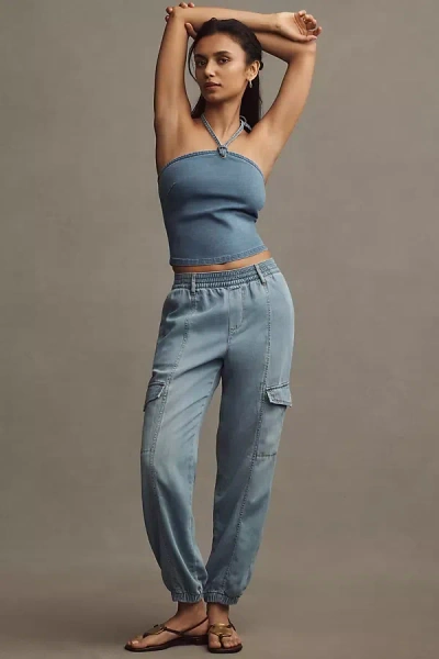 Sanctuary Relaxed Rebel Cargo Pants In Blue