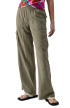 Sanctuary Relaxed Reissue Cargo Pants In Burnt Olive