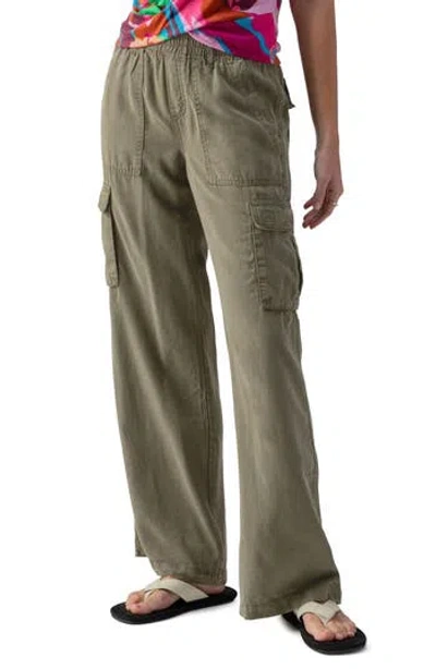 Sanctuary Relaxed Reissue Cargo Pants In Burnt Olive