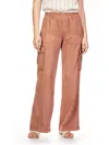 Sanctuary Relaxed Reissue Cargo Pants In Washed Clay In Multi