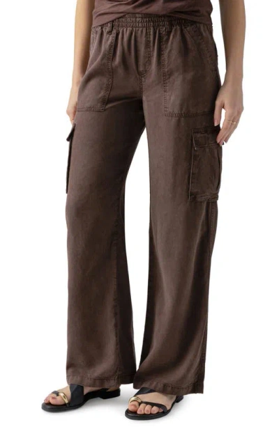 Sanctuary Relaxed Reissue Cargo Trousers In Mud Bath