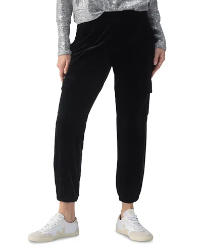 SANCTUARY RELAXED VELVET REBEL JOGGERS