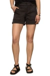 Sanctuary Renegade Cuffed Shorts In Obsidian