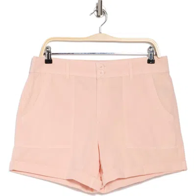 Sanctuary Renegade Rolled Cuff Shorts In Rose Smoke