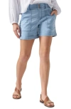Sanctuary Renegade Rolled Cuff Shorts In With The Tides