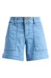 Sanctuary Renegade Rolled Cuff Shorts In With The Tides