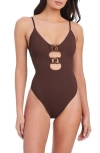 Sanctuary Rib One-piece Swimsuit