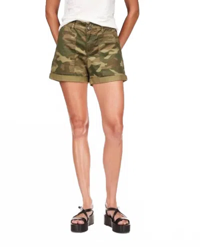 Sanctuary Rio Cruiser Short In Camo In Green
