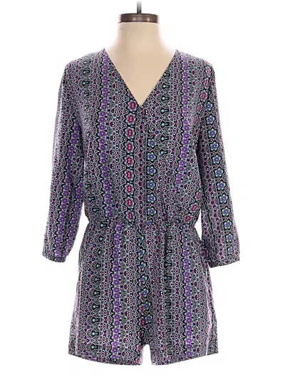 Pre-owned Sanctuary Romper In Purple