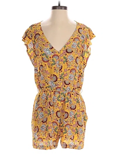 Sanctuary Romper In Yellow