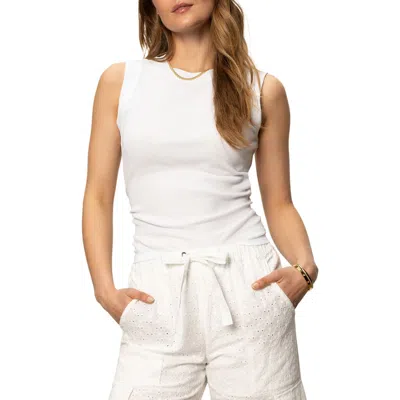 Sanctuary Ruched Rib Tank
