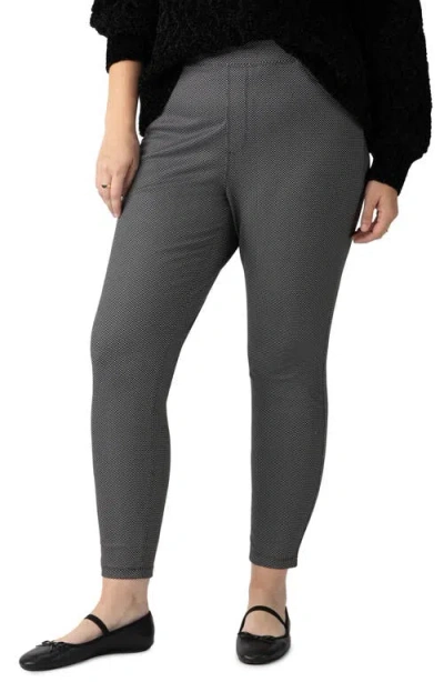 Sanctuary Runway Check Leggings In Ditsy Chec